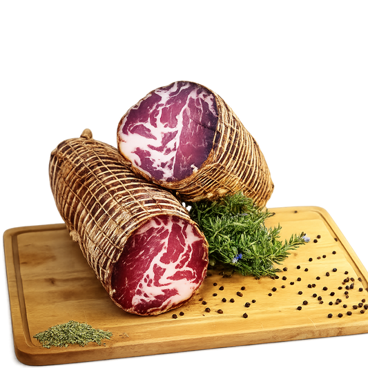 Capocollo Cilentano Stagionato Dolce o Piccante – Cembalo Salumi