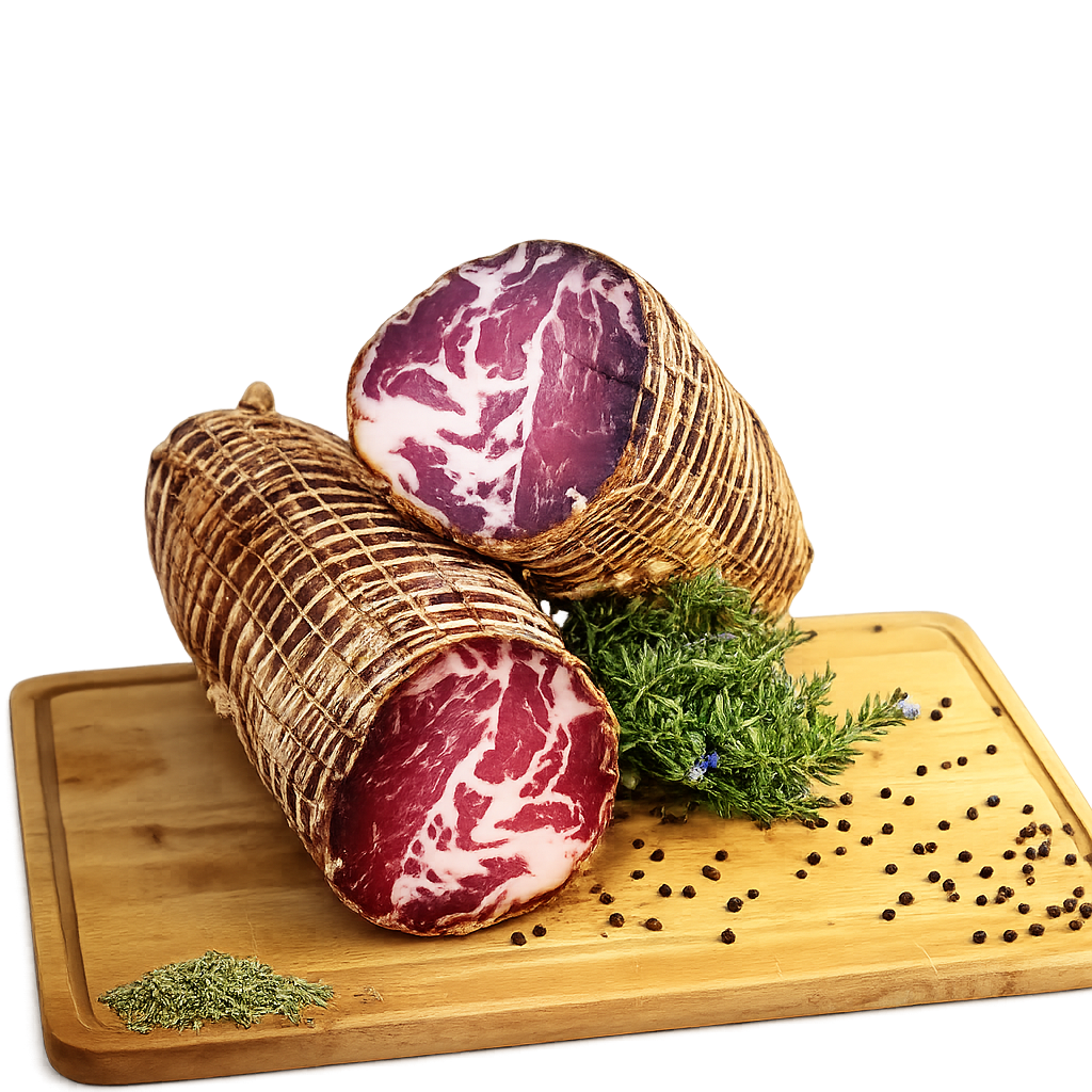 Cembalo Salumi | Capocollo Cilentano Stagionato | Salumi Artigianali Campania