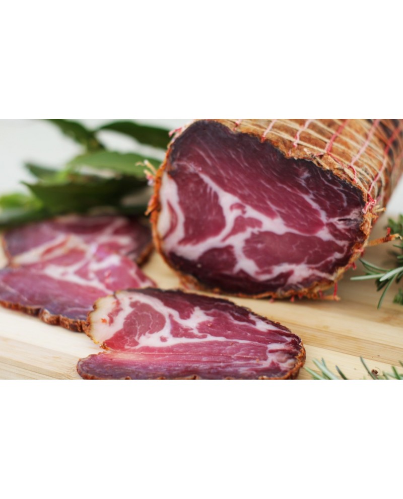 Cembalo Salumi | Capocollo Cilentano Stagionato | Salumi Artigianali Campania